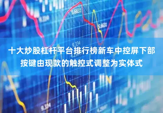 十大炒股杠杆平台排行榜新车中控屏下部按键由现款的触控式调整为实体式